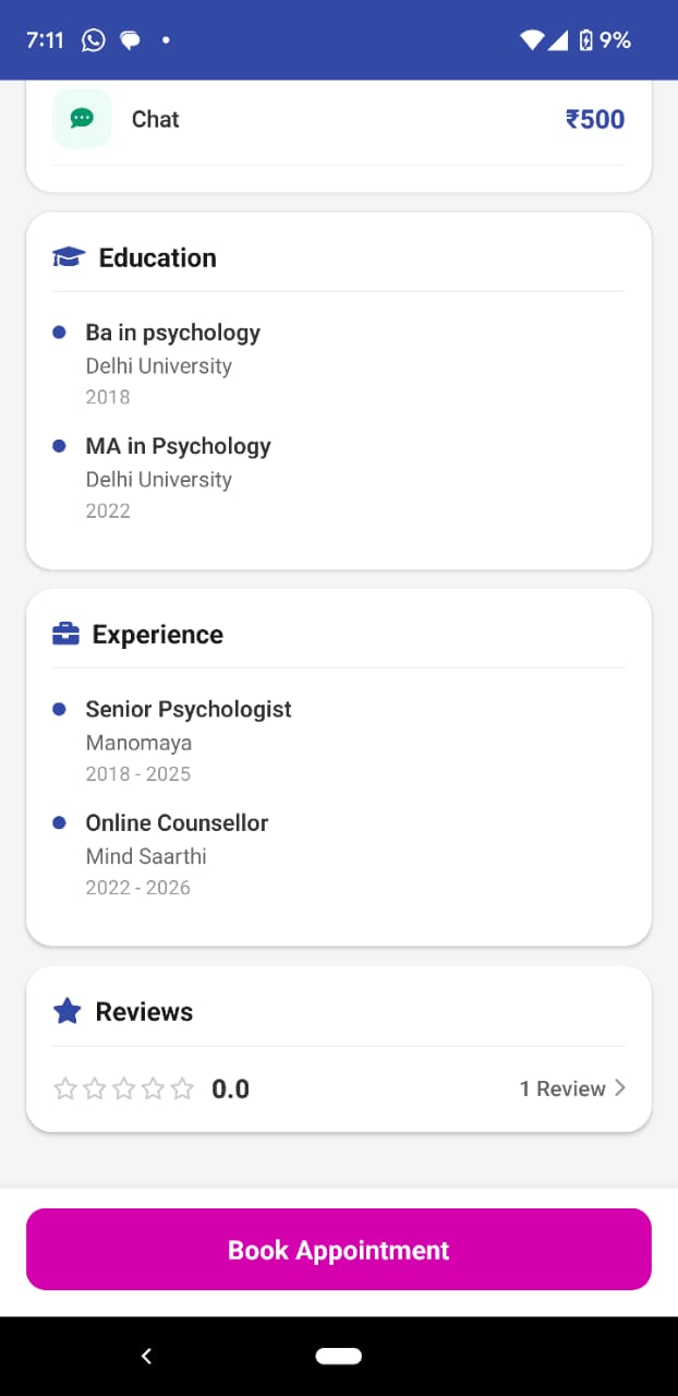 Expert Details