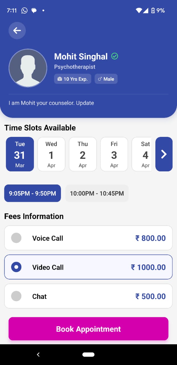 Book Appointment